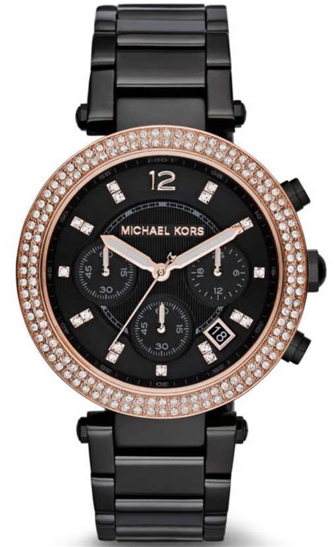 Women's Michael Kors Parker Crystal Chronograph Watch MK5885